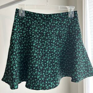 Zarah mini floral skirt